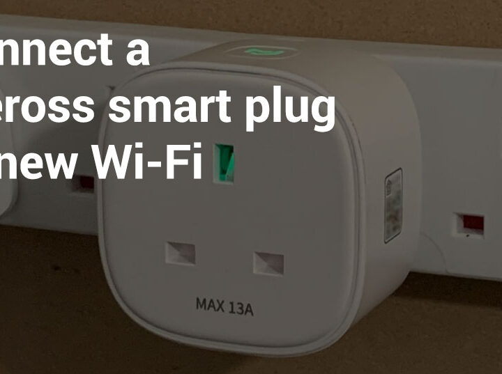 Connect Meross smart plug to new Wi-Fi