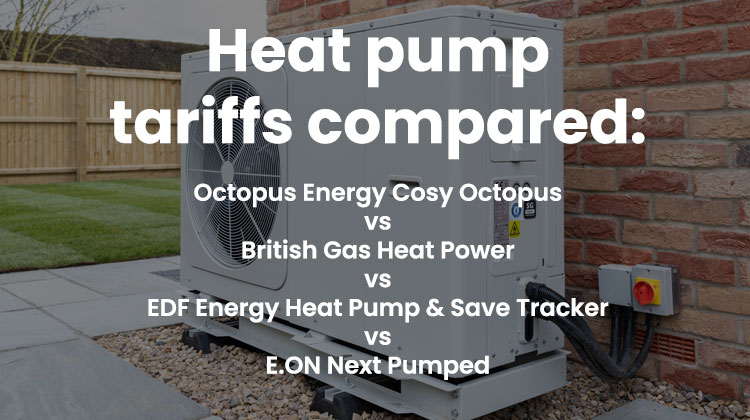 Heat pump tariffs