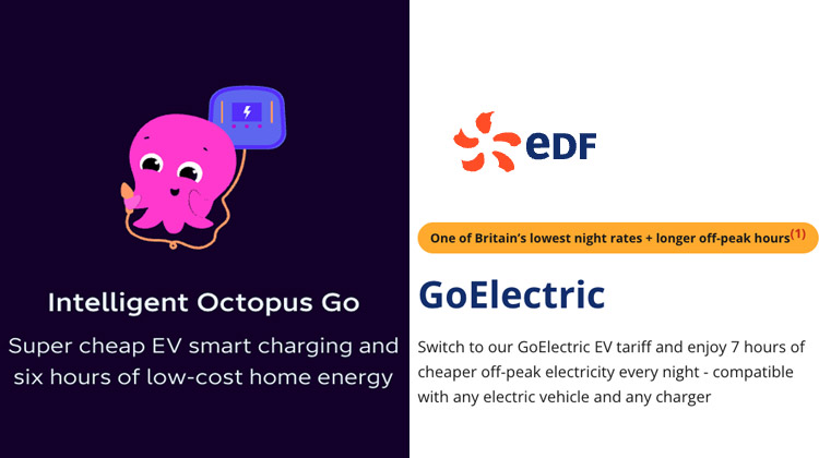 Octopus Intelligent Go vs EDF Go Electric
